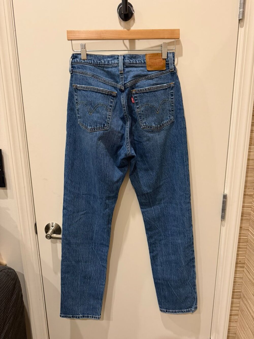 Levis 501 Straight Leg Jean - Picture 3 of 5